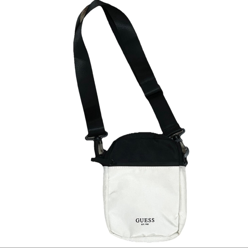 Guess Crossbody Bag Black/White One Size